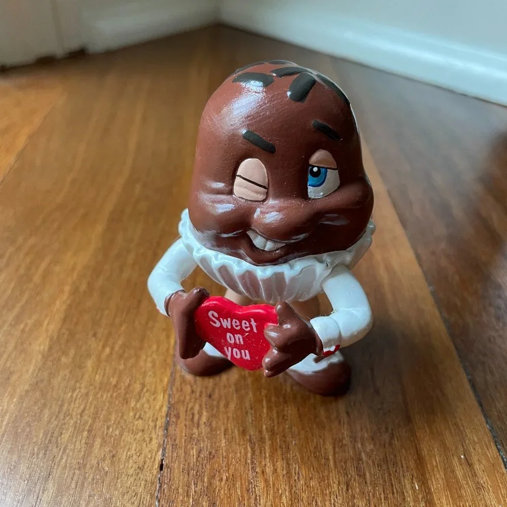 Vintage Winking Chocolate Truffle / Cupcake 